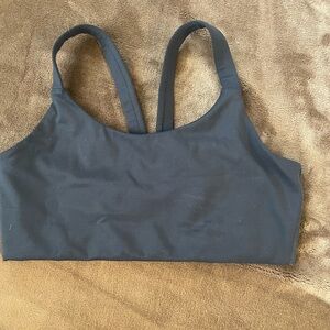 Girlfriend Collective Blue Sports Bra Intimates